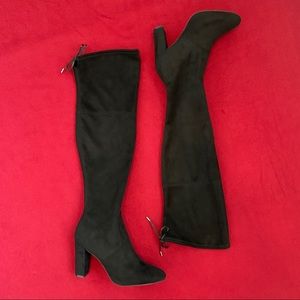 Fergalicious by Fergie Black Boots, Suede, 10M